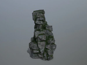 Cliff rocks 3D Model