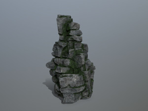 Cliff rocks 3Dモデル