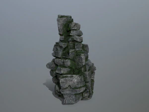 Cliff rocks 3D Model