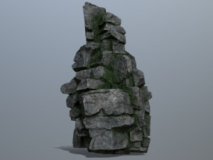 Cliff rocks 3Dモデル