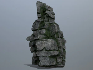 Cliff rocks 3D Model