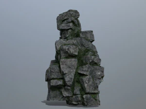 Cliff rocks 3D Model