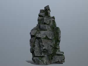 Cliff rocks 3Dモデル
