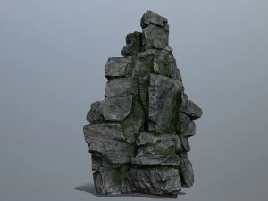 Cliff rocks 3D Model