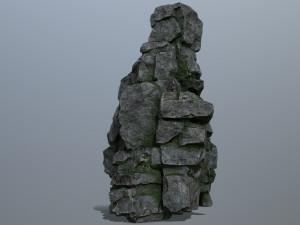 Cliff rocks 3Dモデル