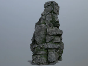 Cliff rocks 3D Model