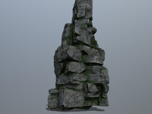 Cliff rocks 3Dモデル