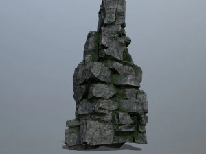 Cliff rocks 3D Model