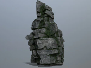 Cliff rocks 3D Model