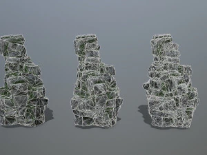 Cliff rocks 3D Model