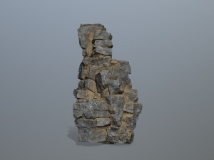Desert rock 3D Model