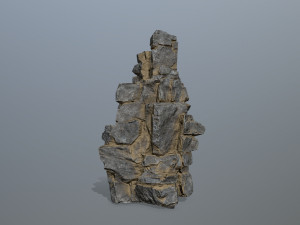 Desert rock 3D Model