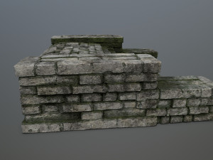 Ruin Stairs 3Dモデル