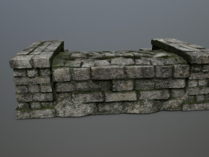 Ruin Stairs 3Dモデル