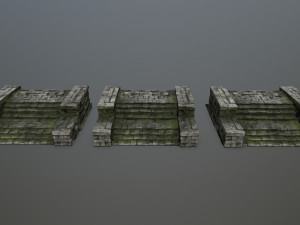 Ruin Stairs 3Dモデル