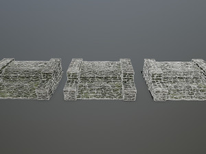 Ruin Stairs 3Dモデル