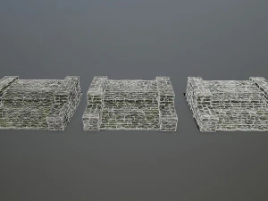 Ruin Stairs 3D Model