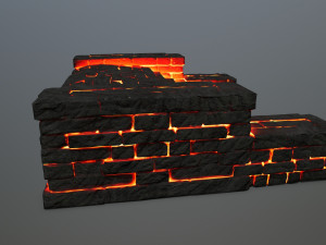 Ruin Stairs Modelo 3D