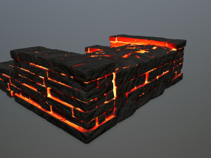 Ruin Stairs Modelo 3D