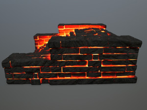 Ruin Stairs Modelo 3D