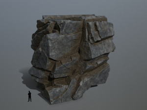 Cliff rocks 3D 모델