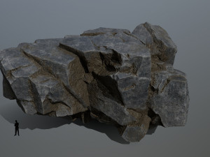 Cliff rocks 3D 모델