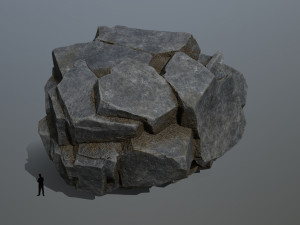 Cliff rocks 3D 모델