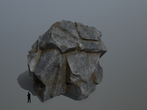 Cliff rocks 3D 모델