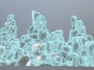 Ice rock 3D Model