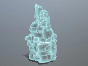 Ice rock 3D Model