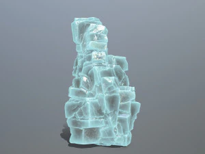 Ice rock 3D Model