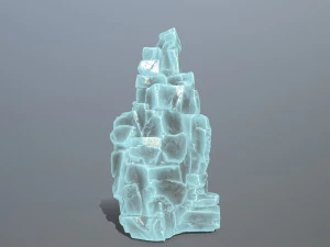 Ice rock 3D Model