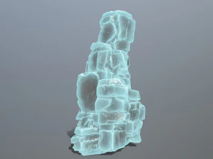 Ice rock 3D Model