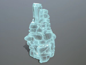 Ice rock 3D Model
