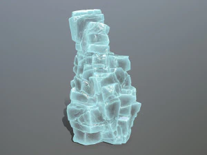 Ice rock 3D Model