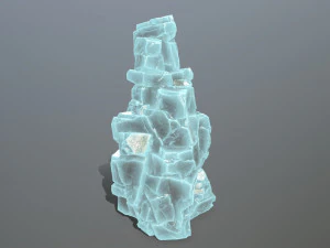 Ice rock 3D Model