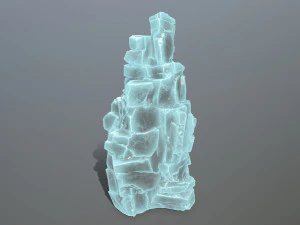 Ice rock 3D Model