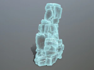 Ice rock 3D Model