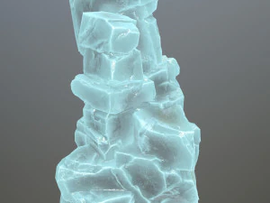 Ice rock 3D Model