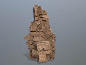 Desert rock set Modèle 3D