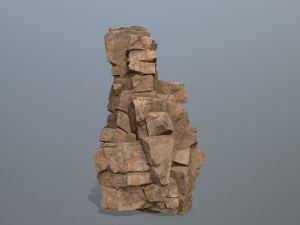 Desert rock set Modèle 3D