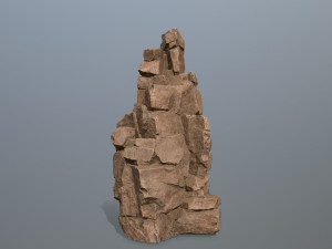 Desert rock set Modèle 3D