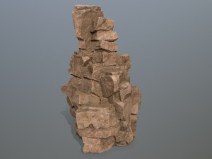 Desert rock set Modèle 3D