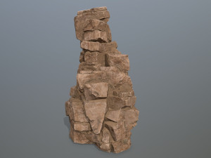 Desert rock set Modèle 3D