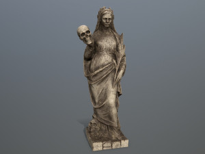 Afrodit Statue 3D 模型