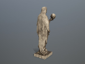 Afrodit Statue Modelo 3D