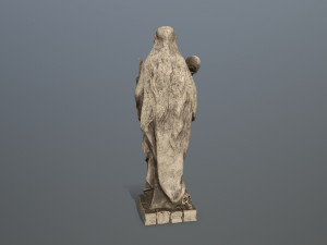 Afrodit Statue Modelo 3D