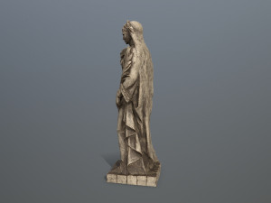 Afrodit Statue Modelo 3D