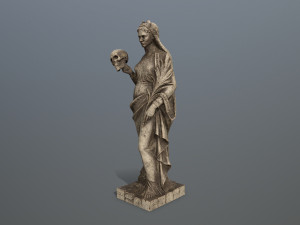 Afrodit Statue Modelo 3D