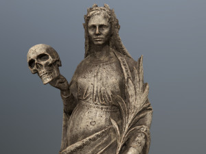 Afrodit Statue Modelo 3D